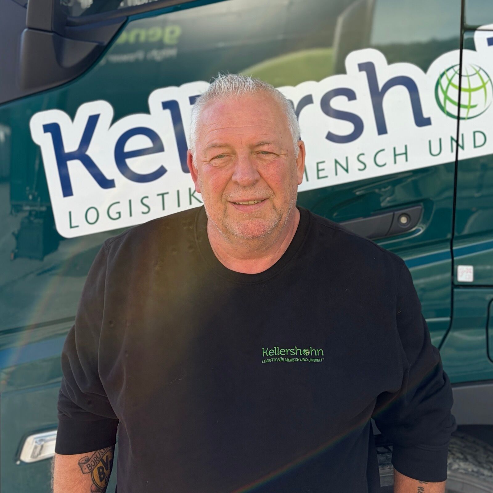 Horst Scheffczik – Berufskraftfahrer bei Spedition Kellershohn      